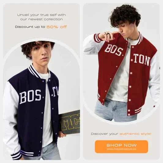 Surprise Box Varsity Baseball Jacket – Stylish & Functional by The Divine Shop - Image 3